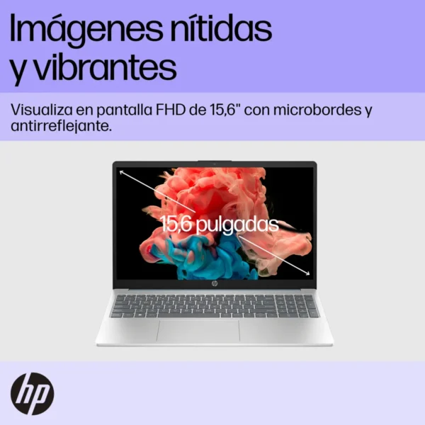 Notebook HP 15-fd0267la Intel Core i5 8GB RAM 512GB SSD 15.6" Táctil FHD Windows 11 Incluye Mochila y Mouse HP