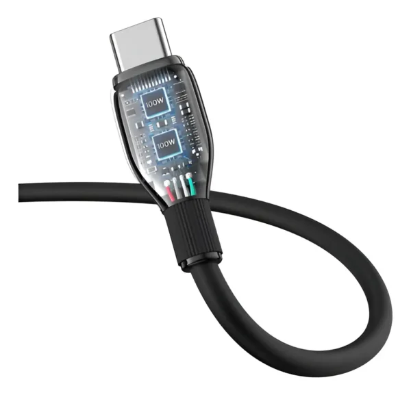 D_NQ_NP_2X_932486-MLA93639529836_102025-F.webp Cable de Carga Baseus USB Tipo C a USB Tipo C de 1.2 m, con Carga Rápida de 100W 5A
