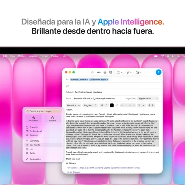 Apple 2026 Macbook Neo (de 13 Pulgadas, Chip A18 Pro De Apple Con Cpu De 6 Núcleos Y Gpu De 5 Núcleos, 8gb Memoria Unificada, 256 gb) - Rosa Rubor