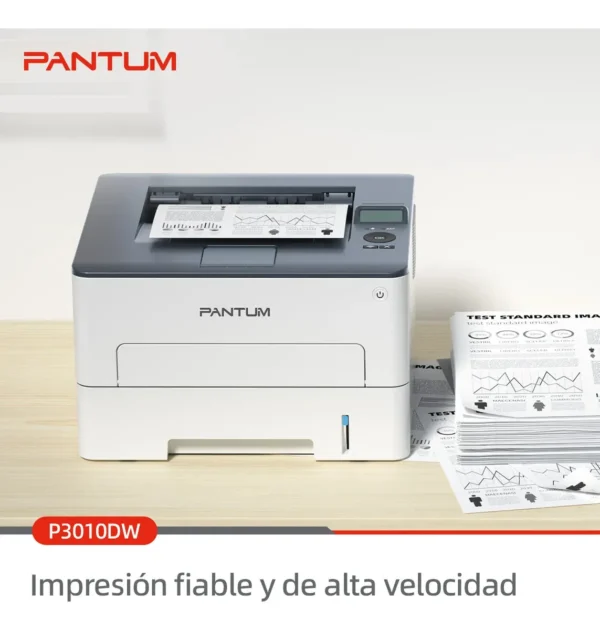Impresora Laser Monocromatica Pantum P3010dw Wifi Doble Faz Color Blanco