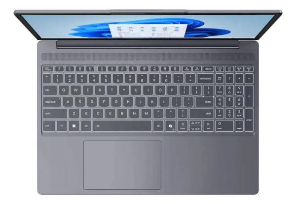 Notebook Lenovo Ideapad Slim 3 15ARP10 AMD Ryzen 7 7735HS 16GB RAM DDR5 512GB SSD NVMe 15.3" WUXGA IPS 1920x1200 AMD Radeon Graphics 680M WiFi 6 Camara FHD IR Teclado Español Windows 11 Home Luna Grey