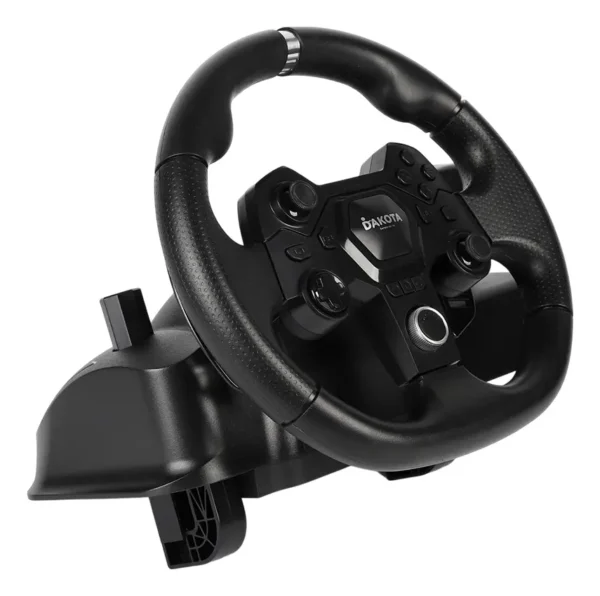 D_NQ_NP_2X_952919-MLA84945589362_052025-F.webp Volante Dakota Con Pedales Para Simulador Compatible Pc Ps Xbox