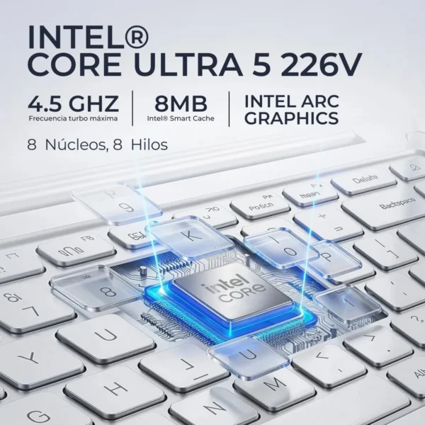 Laptop Acer Aspire 14 AI con Intel Core Ultra 5, 16GB RAM y 1TB SSD Táctil