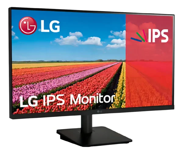 Monitor LG con pantalla de 24" 100Hz y resolución Full HD