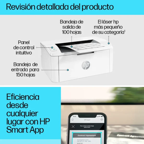 Impresora Laser HP LaserJet M111a Negro Monocromatica USB (7MD67A)