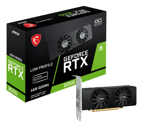 Tarjeta De Video Msi Geforce Rtxtm 3050 Lp 6g Oc
