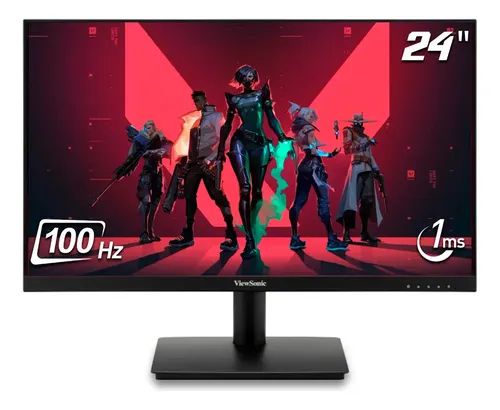 Monitor Led 24 Viewsonic Va240-h 100hz 1ms Full Hd Hdmi Color Negro