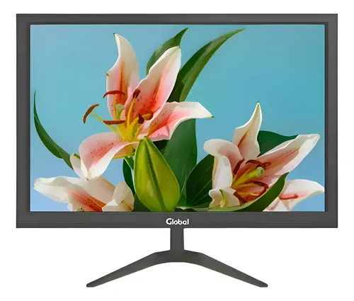 Monitor 19" LED Global Office HD 1440x900 HDMI VGA 60Hz TN VESA Negro