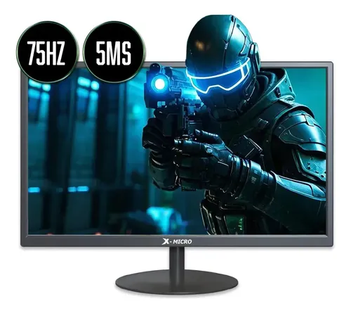 Monitor X-Micro con pantalla de 19" 75Hz resolución WXGA+