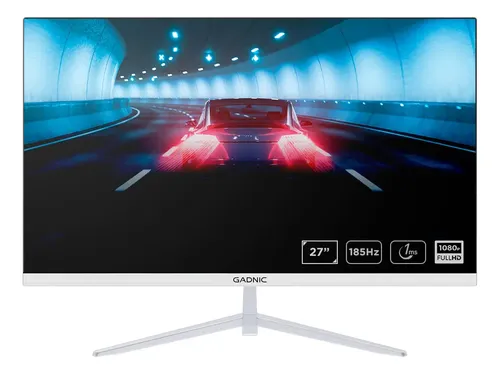 Monitor Gaming Gadnic 27 Plana Ips Fhd 165 Hz Sin Bordes 1 Ms Ultra Fluido