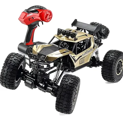 Camioneta a Control Remoto 4x4 Escala 1:8 Toysky Color Oro