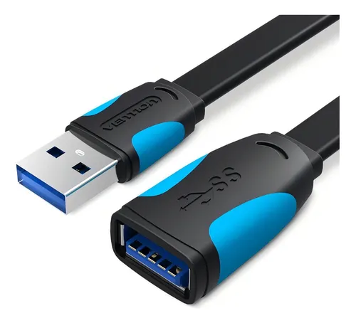 D_NQ_NP_773815-MLA100045208567_122025-O.webp Alargue Usb 3.0 Cable 2 M Extensor Alta Velocidad Vention Negro