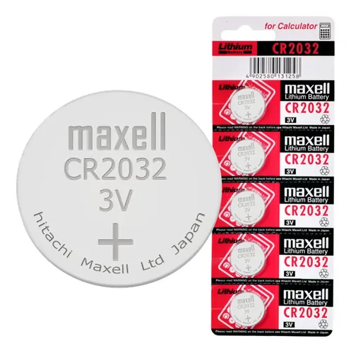 D_NQ_NP_818119-MLA83156492713_032025-O.webp Pila Maxell Boton Cr2032 3v Control Alarma Medidor Mother x unidad