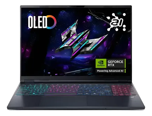 Acer Predator Helios Neo 16s Rtx 5060 16gb 240hz Negro Obsidian Black
