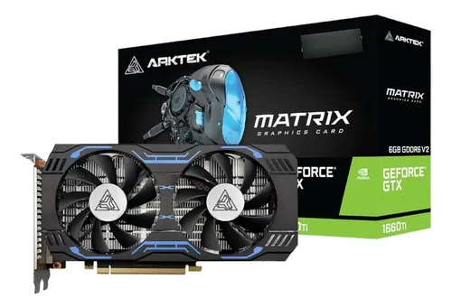 Placa Video Nvidia Arktek Geforce Gtx 1660 Ti Oc 6gb Ddr6
