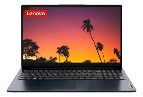 Notebook Lenovo Ideapad 1 15amn7 82vg00wxus Ryzen 5 7520u 8gb Ram Ddr5 256gb Ssd M.2 15.6 Fhd Pantalla Tn Teclado Ingles Color Abyss Blue Hf