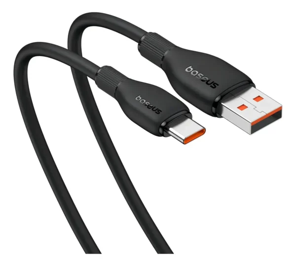 D_Q_NP_684930-MLA91478109060_092025-F.webp Cable Baseus Pudding Series Usb-A /USB-C Carga Rapida 100W 6A 1.2 metros
