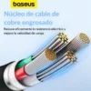 D_Q_NP_790940-MLA91876003815_092025-F.webp Cable Baseus Pudding Series Usb-A /USB-C Carga Rapida 100W 6A 1.2 metros
