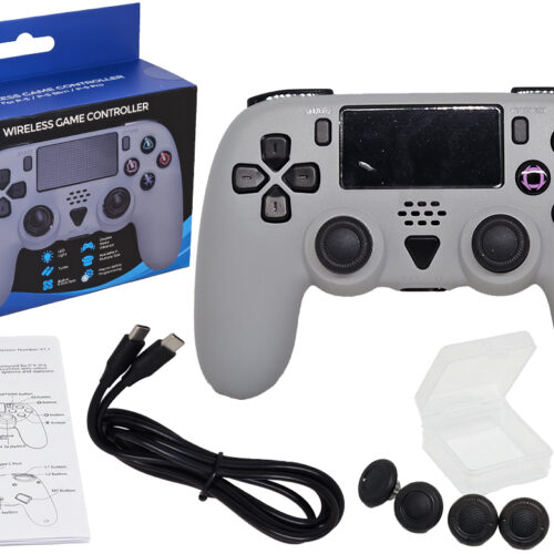 Joystick PS5 Doble Vibracion 6 Ejes Touchpad Doble Motor De Vibracion Turbo Programa De Macros Bateria Bluetooth 5.0 Incluye Cable USB Tipo C Para Cargar Alternativo