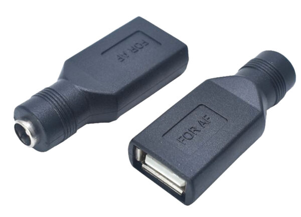Adaptador Cargador 5.5X2.5MM H A USB H