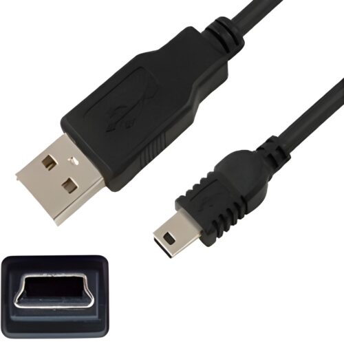 Cable Mini USB 5 Pines 1.8 Metros USB