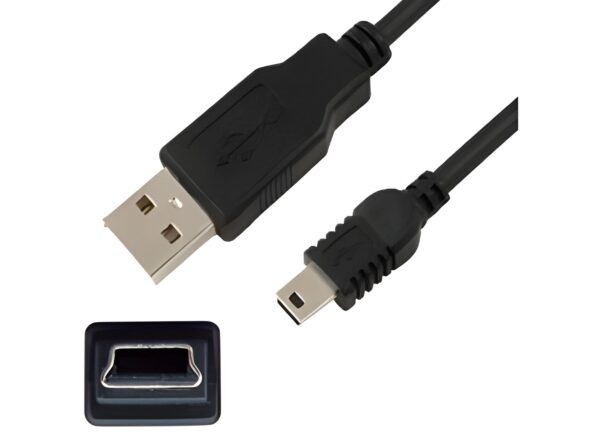 Cable Mini USB 5 Pines 1.8 Metros USB