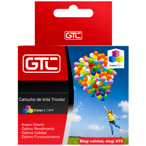 Cartucho Gtc P/ Hp 97 Color C9363W-97 Hp Deskjet 5940 6540 Photosmart 8050 Tricolor