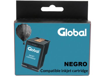 Cartucho Global P/ Hp 667 Xl Negro 22ML Deskjet 1275 2375 2376 2775 2776 6475 6476