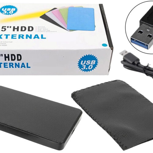Disco Rigido 500GB Externo USB 2.0 Carry USB + Disco Seagate 7MM - Usado - Pull - Sin Detalles Esteticos