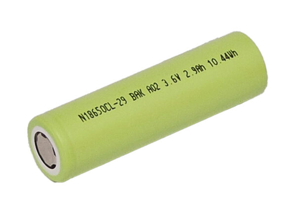 Bateria Litio 18650 3.7V 2900MAH Bak Recargable - Polo Plano