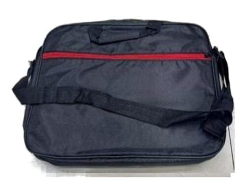 Funda Maletin Bolso Notebook 15,6 Pulgadas Con Bolsillo Externo negro y rojo