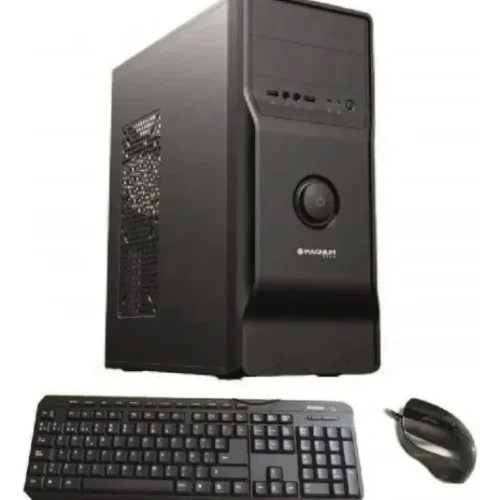 Gabinete Magnum Tech K735 Negro ATX con Fuente 600W y Accesorios