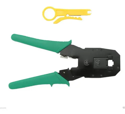Pinza Crimpeadora Cables Red Rj45 Rj11rj9 Pelacables
