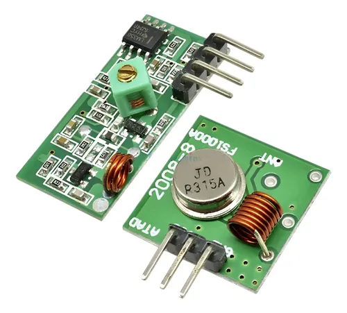 Modulo Rf Transmisor Y Receptor 433 Mhz Arduino