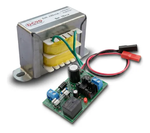 Kit Placa Cargadora Luz Emergencia Aalrma 12v 1amp + Transformador