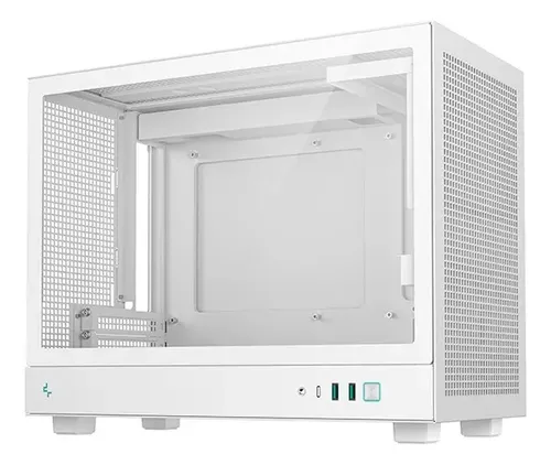 Gabinete Deepcool Ch160 Plus M-atx Blanco Compacto Portable Blanco